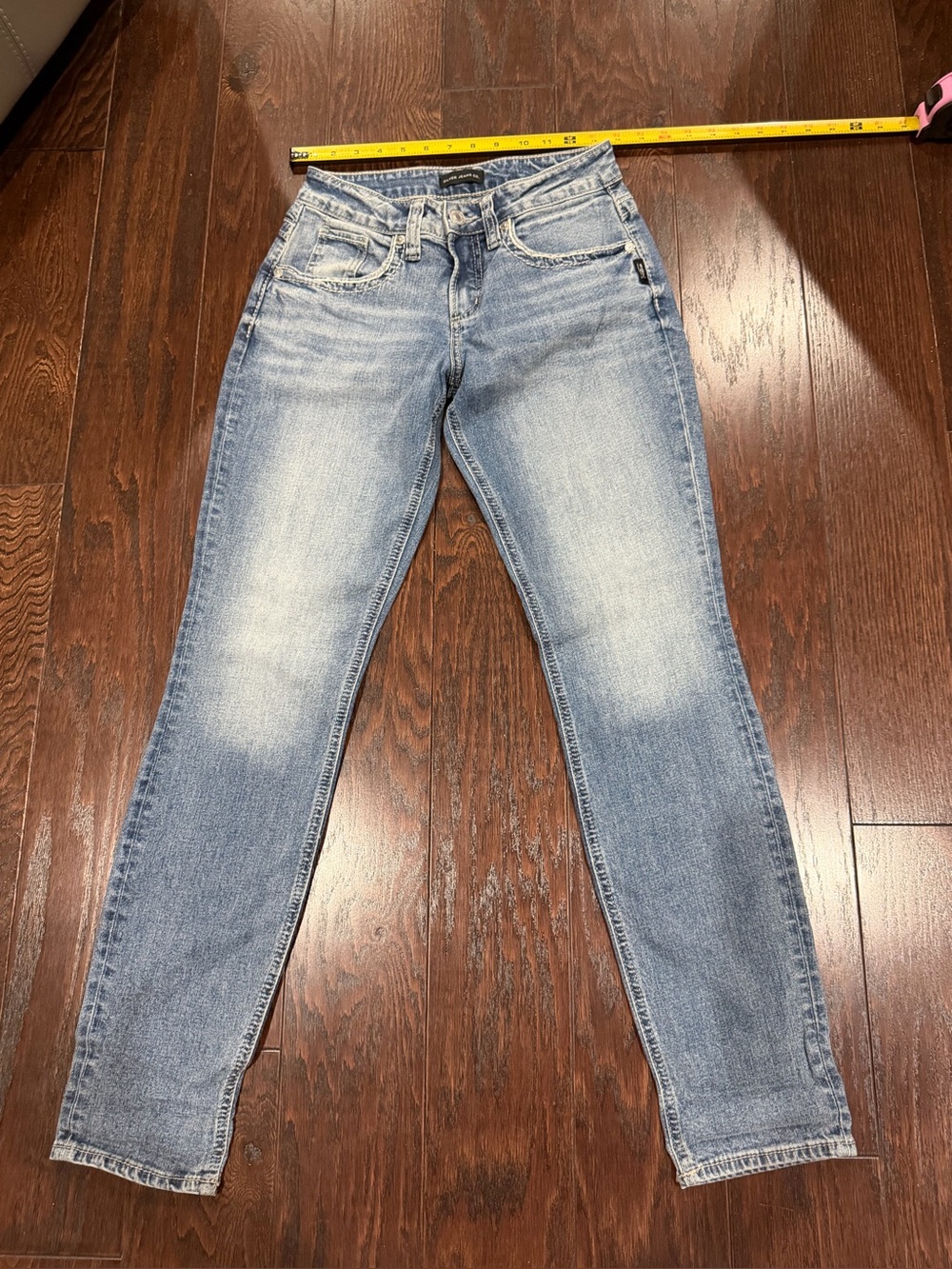 Silver Jeans Co Boyfriend Jean Indigo Waist 25x29 NEW